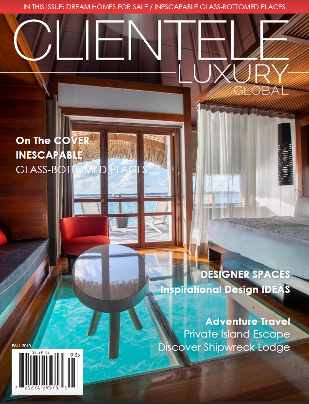 Luxury Interior Designers J Banks Design Group featured in Clientele Luxury magazine