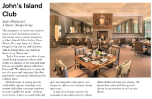 CMAA Club Management features J Banks Design clubhouse